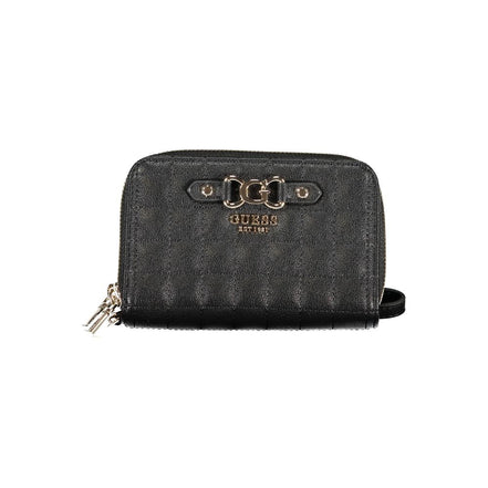 Guess Jeans Black Polyurethane Women Wallet