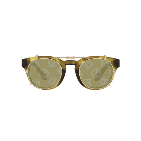 Giorgio Armani Brown Acetate Sunglasses