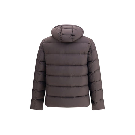 Herno Brown Polyamide Bomber