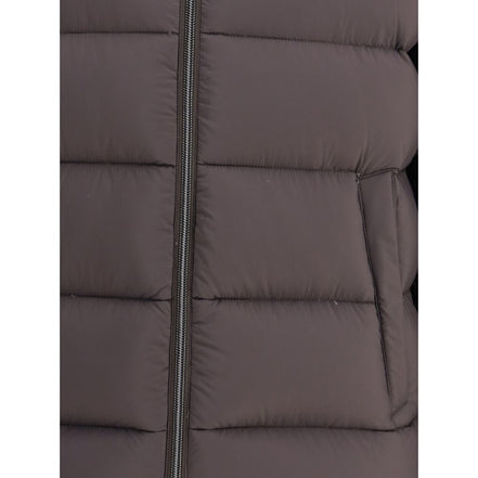 Herno Brown Polyamide Bomber