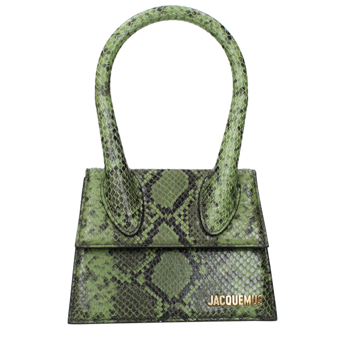 Jacquemus Green Leather Handbag