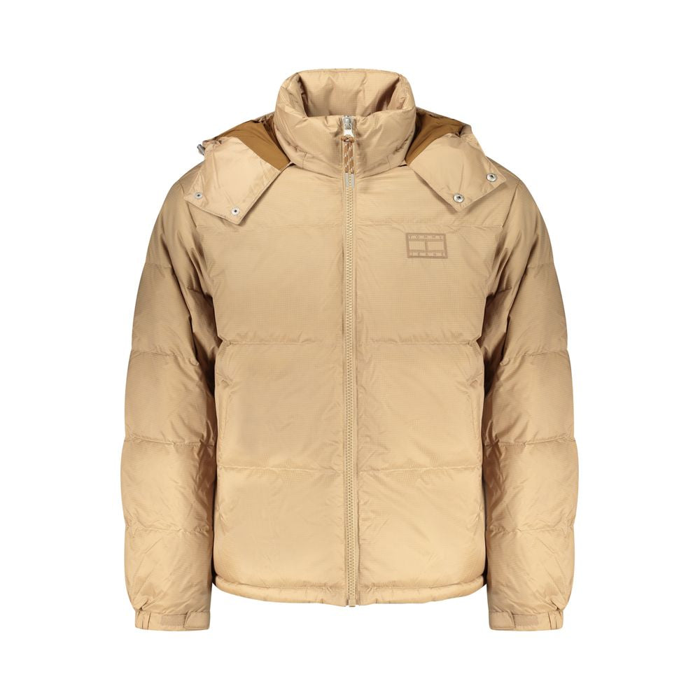 Tommy Hilfiger Beige Polyester Mens Jacket