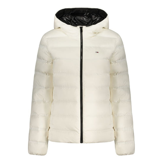 Tommy Hilfiger White Polyester Women's Jacket