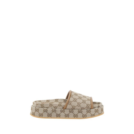 Gucci Beige Polyamide Sandals