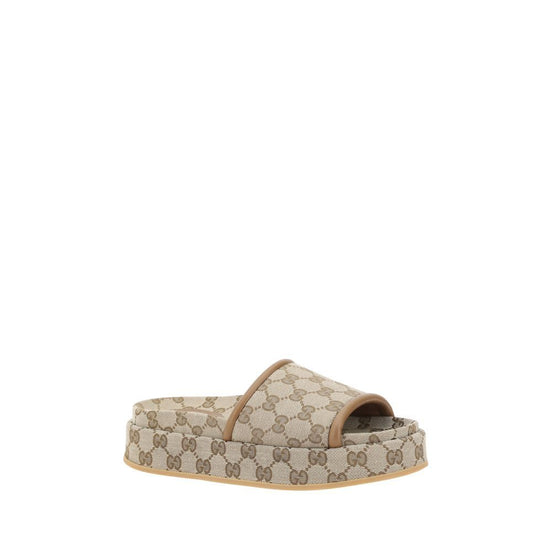 Gucci Beige Polyamide Sandals