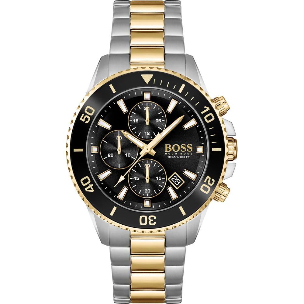 Hugo Boss Gray Stainless Steel Sport Watch