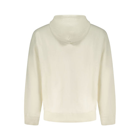 Calvin Klein White Cotton Men's Hoodie
