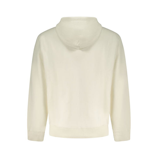 Calvin Klein White Cotton Men's Hoodie