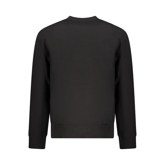 Calvin Klein Black Cotton Men's Sweatshirt