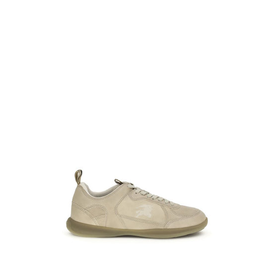 Burberry Beige Lamb Ovis Aries Aries Athletic Sneakers