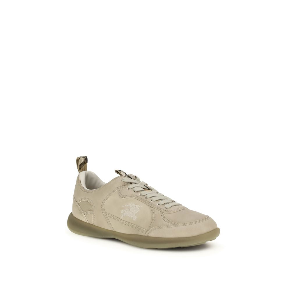 Burberry Beige Lamb Ovis Aries Aries Athletic Sneakers