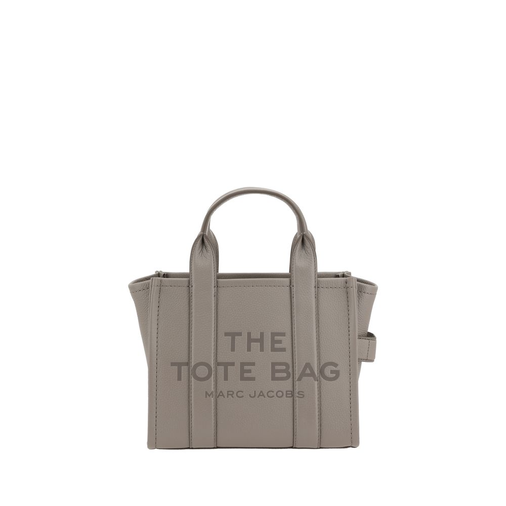 Marc Jacobs small Tote Gray Leather Handbag