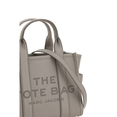 Marc Jacobs small Tote Gray Leather Handbag