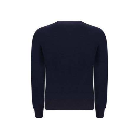 Brunello Cucinelli Blue Wool Oves Aries Sweatshirt
