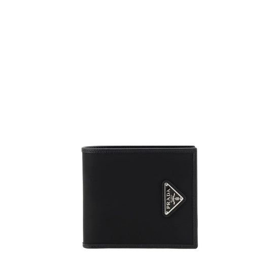 Prada Black Recycled Polyamide Wallet