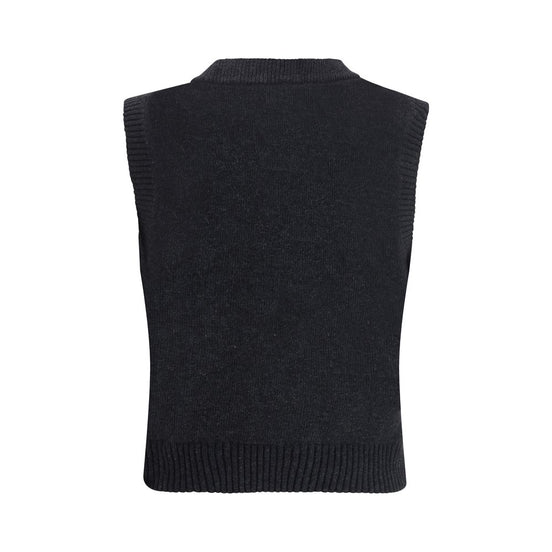 Ganni Black Wool Sweatshirt
