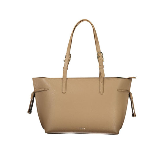 Furla Marrone Leather Woman Handbag