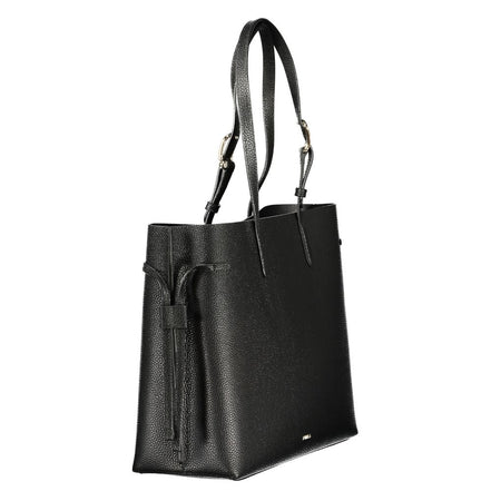 Furla Black Leather Women Handbag