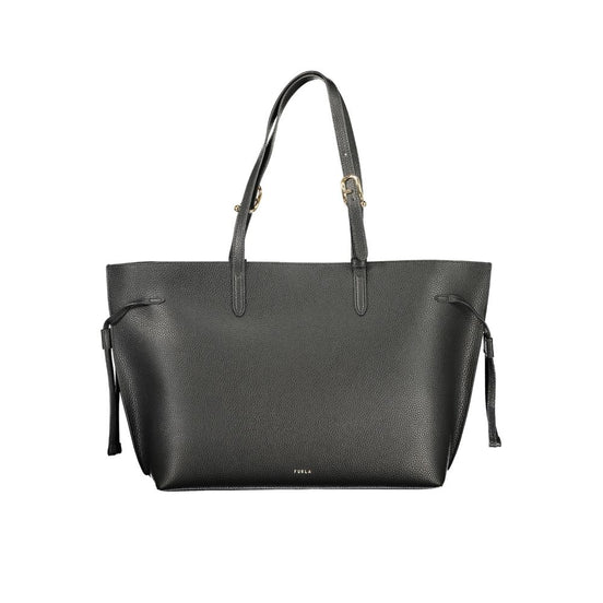 Furla Nero Pelle Woman Handbag