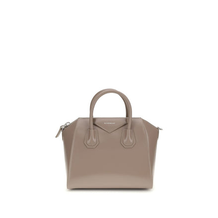 Givenchy Antigona small Gray Leather Handbag