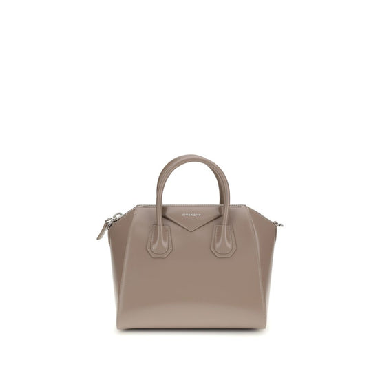 Givenchy Antigona small Gray Leather Handbag