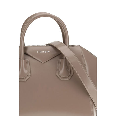 Givenchy Antigona small Gray Leather Handbag