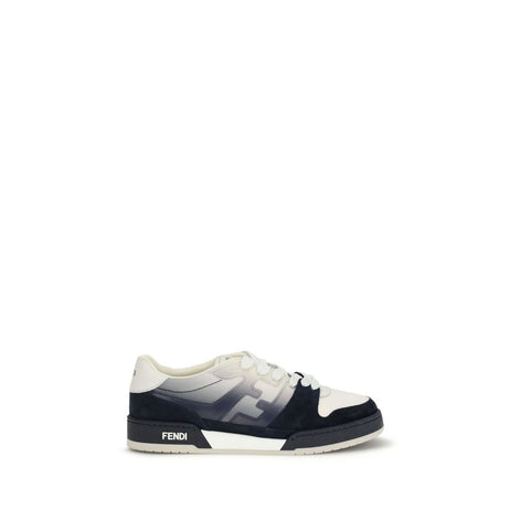 Fendi Multicolor Calf Leather Bos Taurus Low Top Sneakers