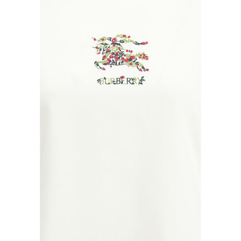 Burberry White Cotton T-Shirt