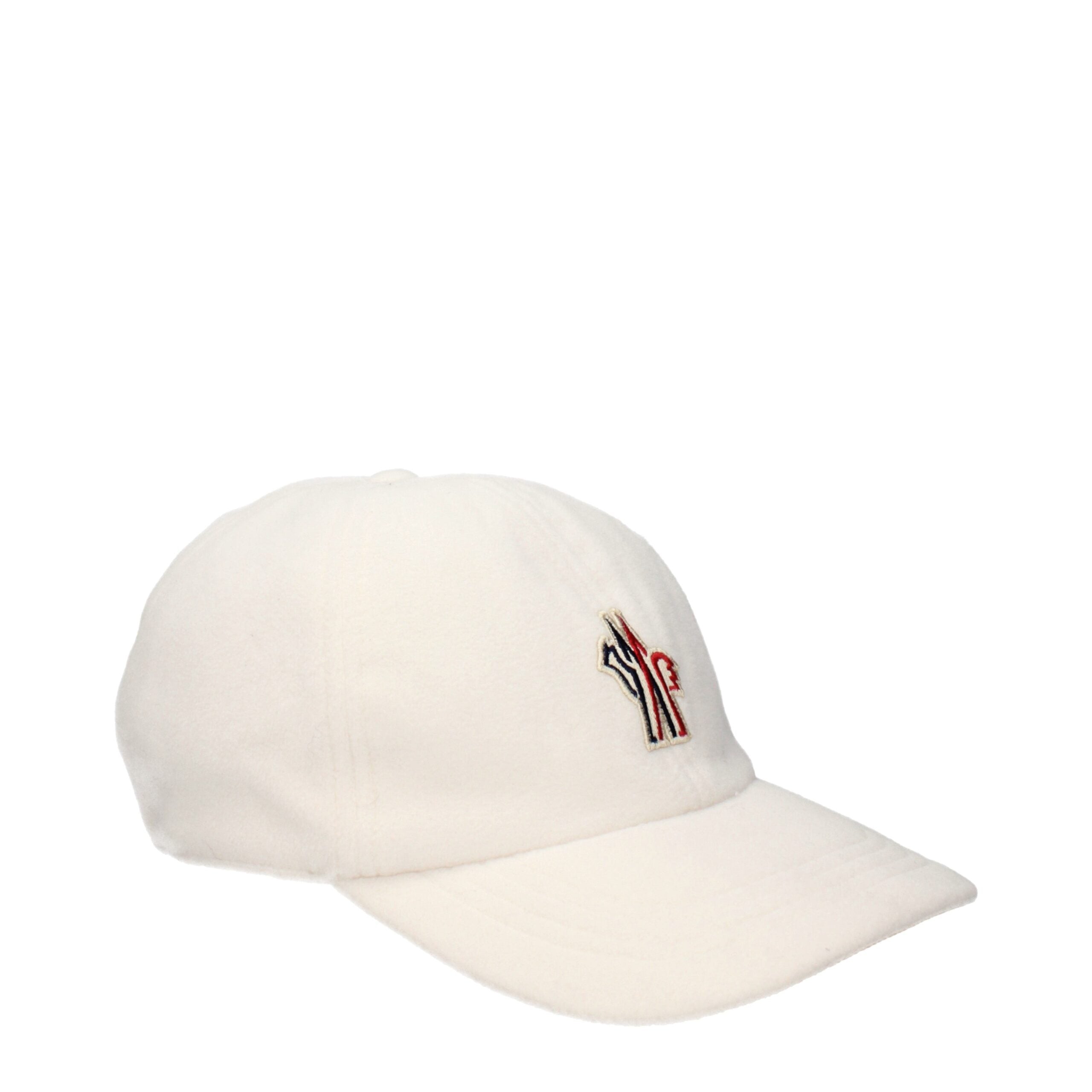 Moncler Grenoble White Polyester Cap (Baseball Hat)