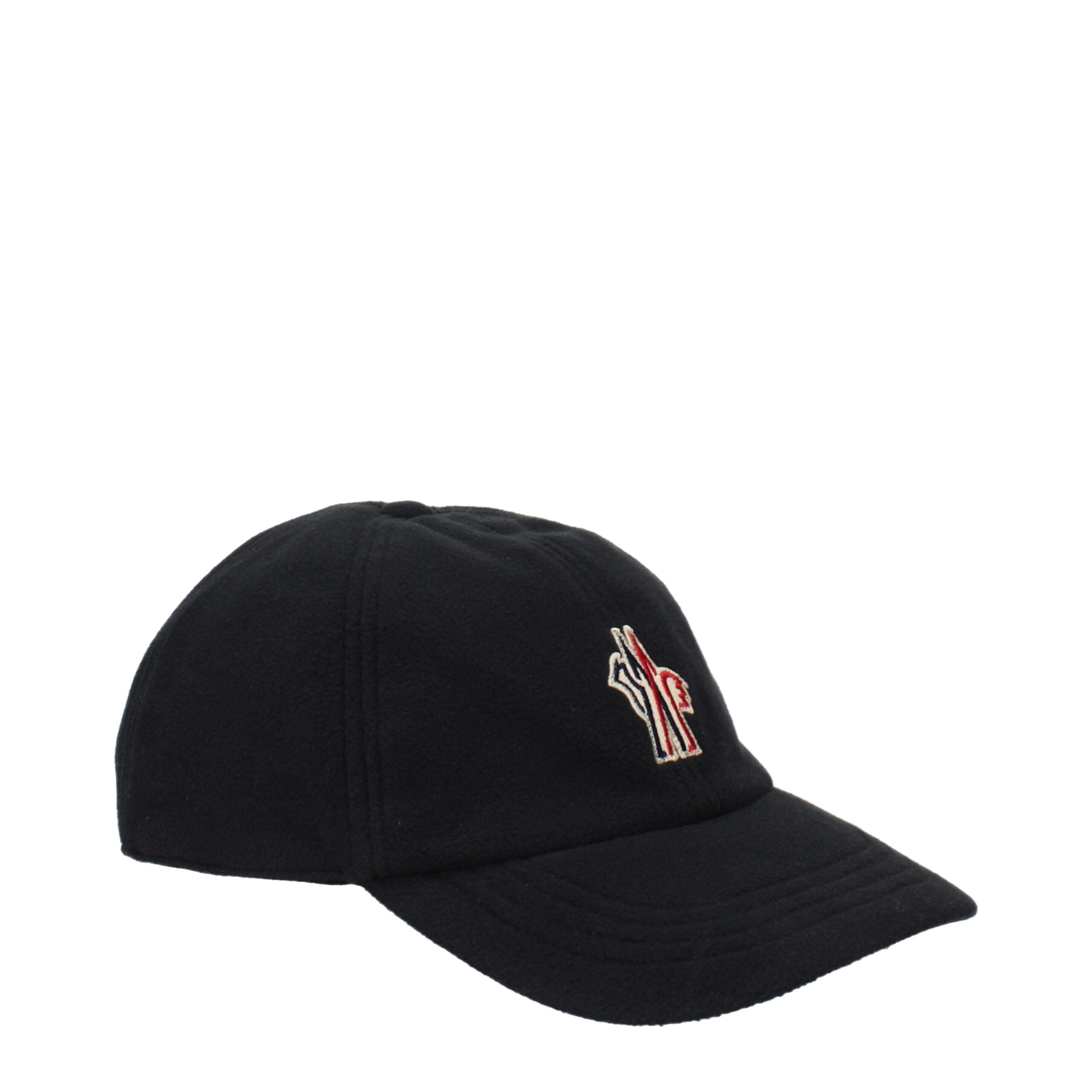 Moncler Grenoble Black Polyester Cap (Baseball Hat)