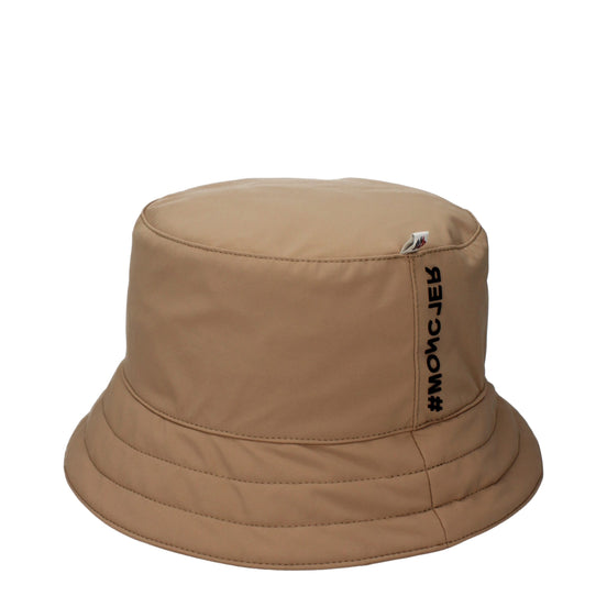Moncler Grenoble Beige Fabric Bucket Hat