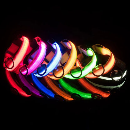 LED Pet Collar - Keep Your Pup Safe Day and Night!