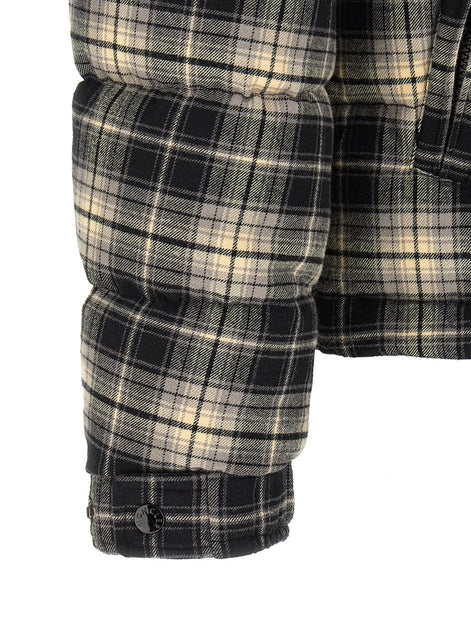 Moncler 'Airor' check down jacket