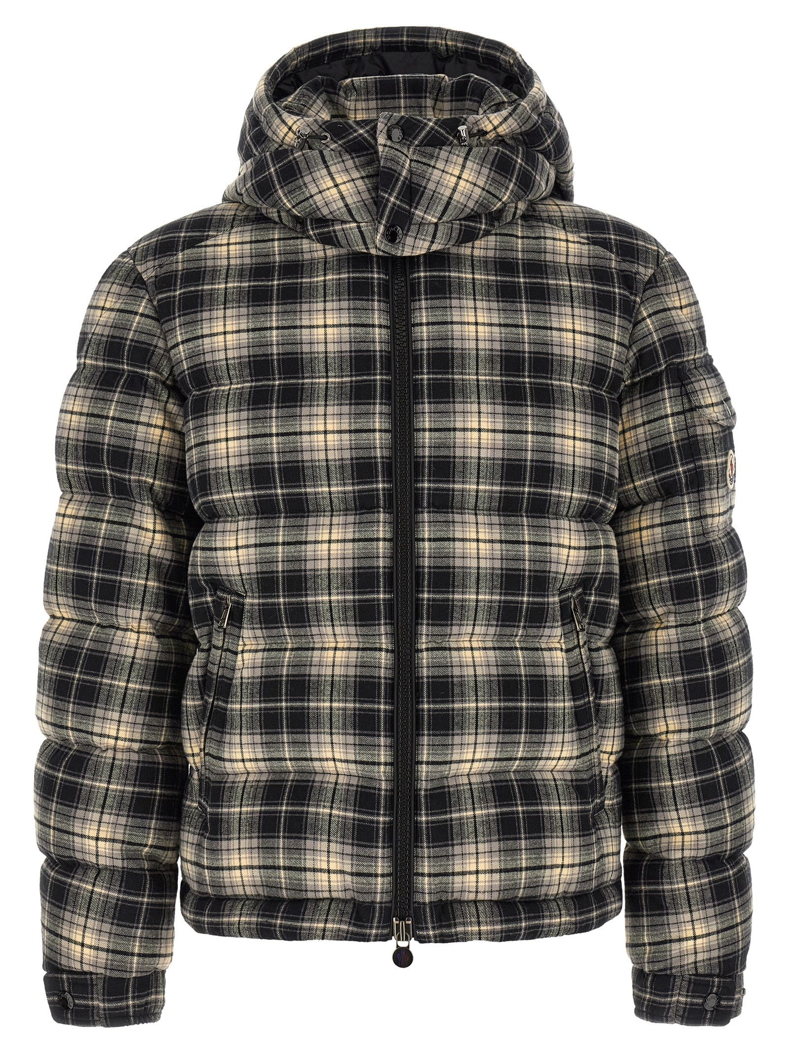 'Airor' check down jacket