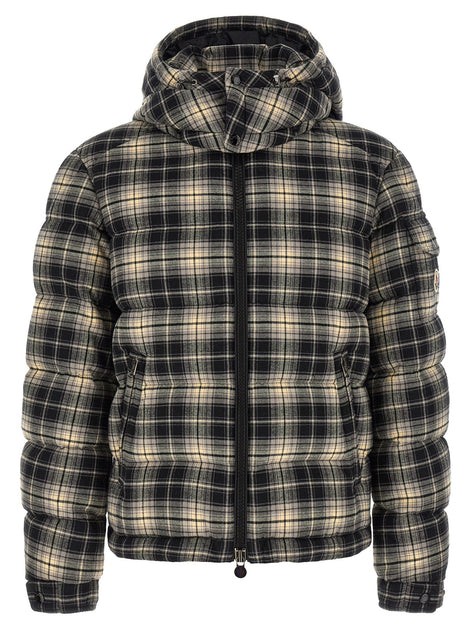 'Airor' check down jacket
