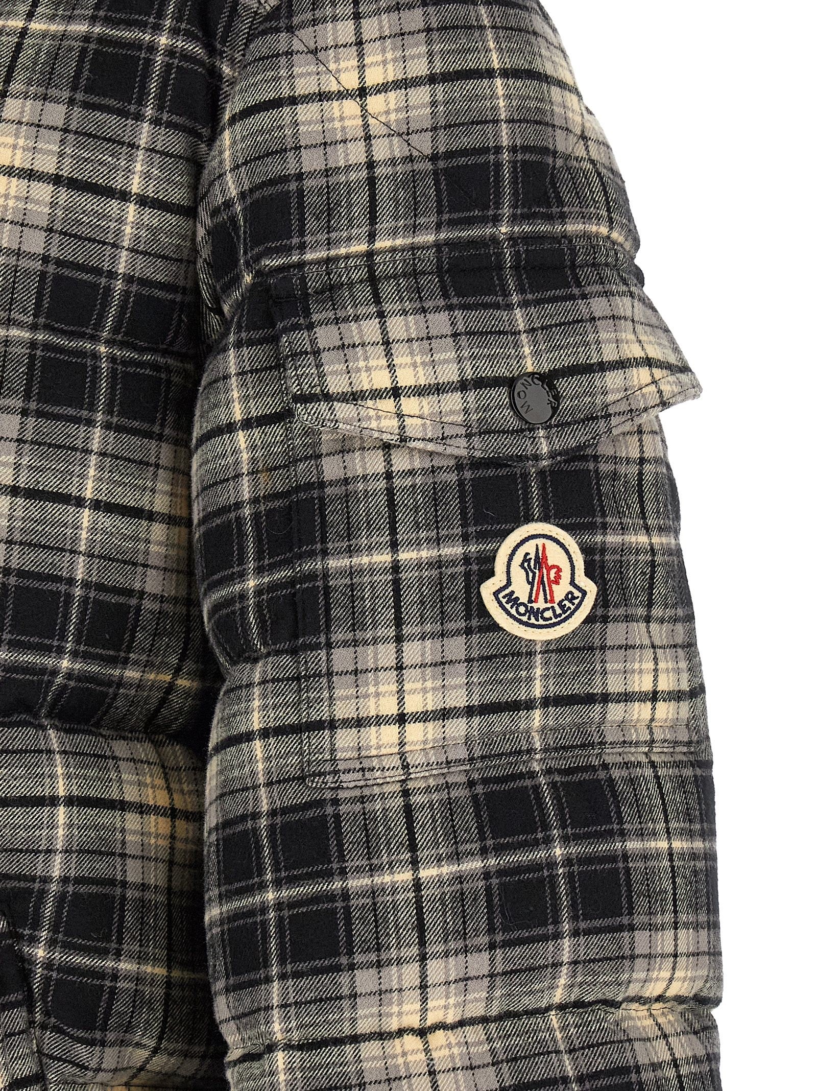 Moncler 'Airor' check down jacket