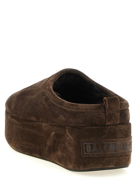 Balenciaga 'Alaska' platform mules
