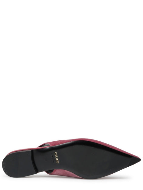 alma triomphe velvet flat slingback 05