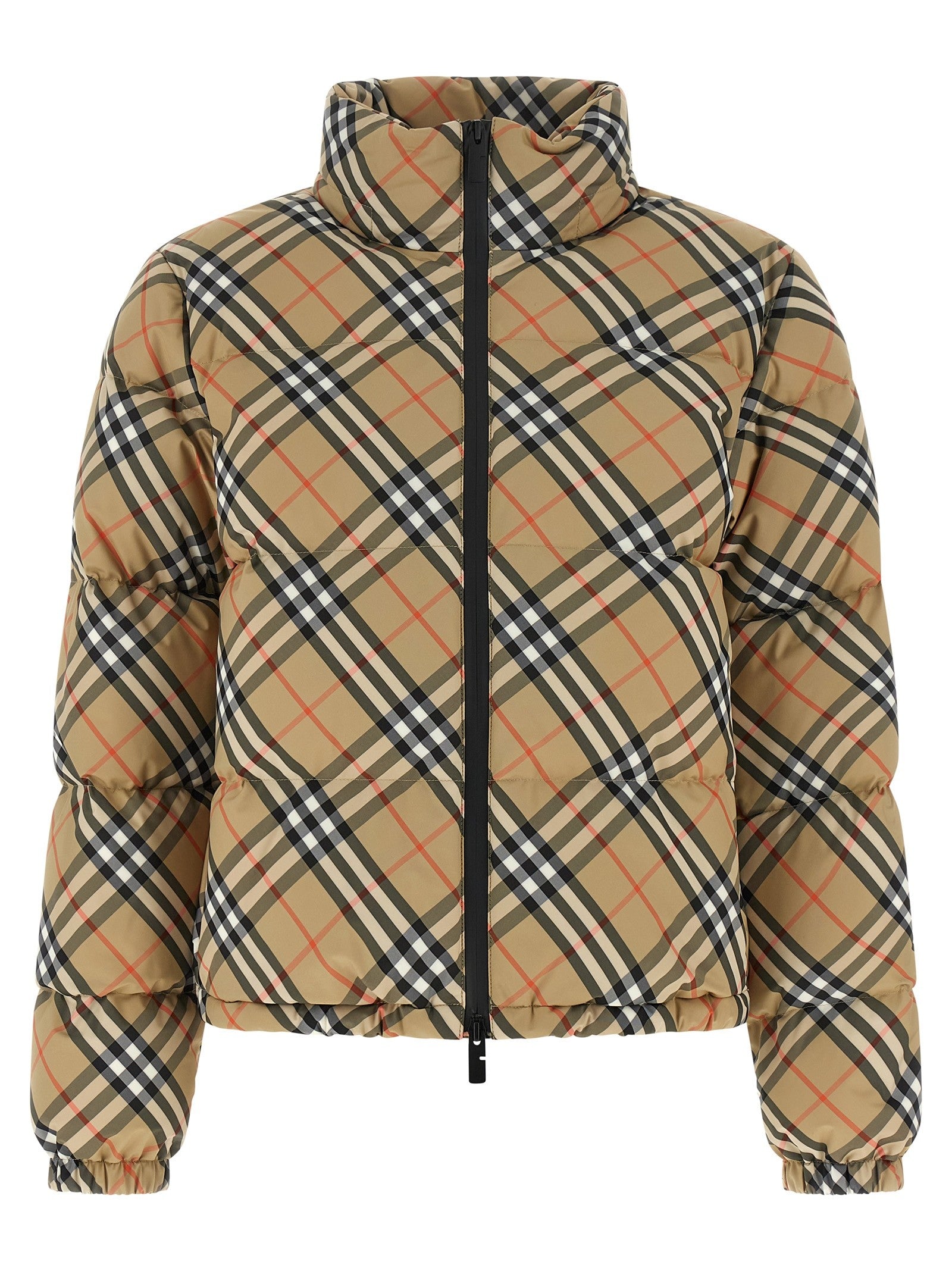 'Ambleside Check' down jacket