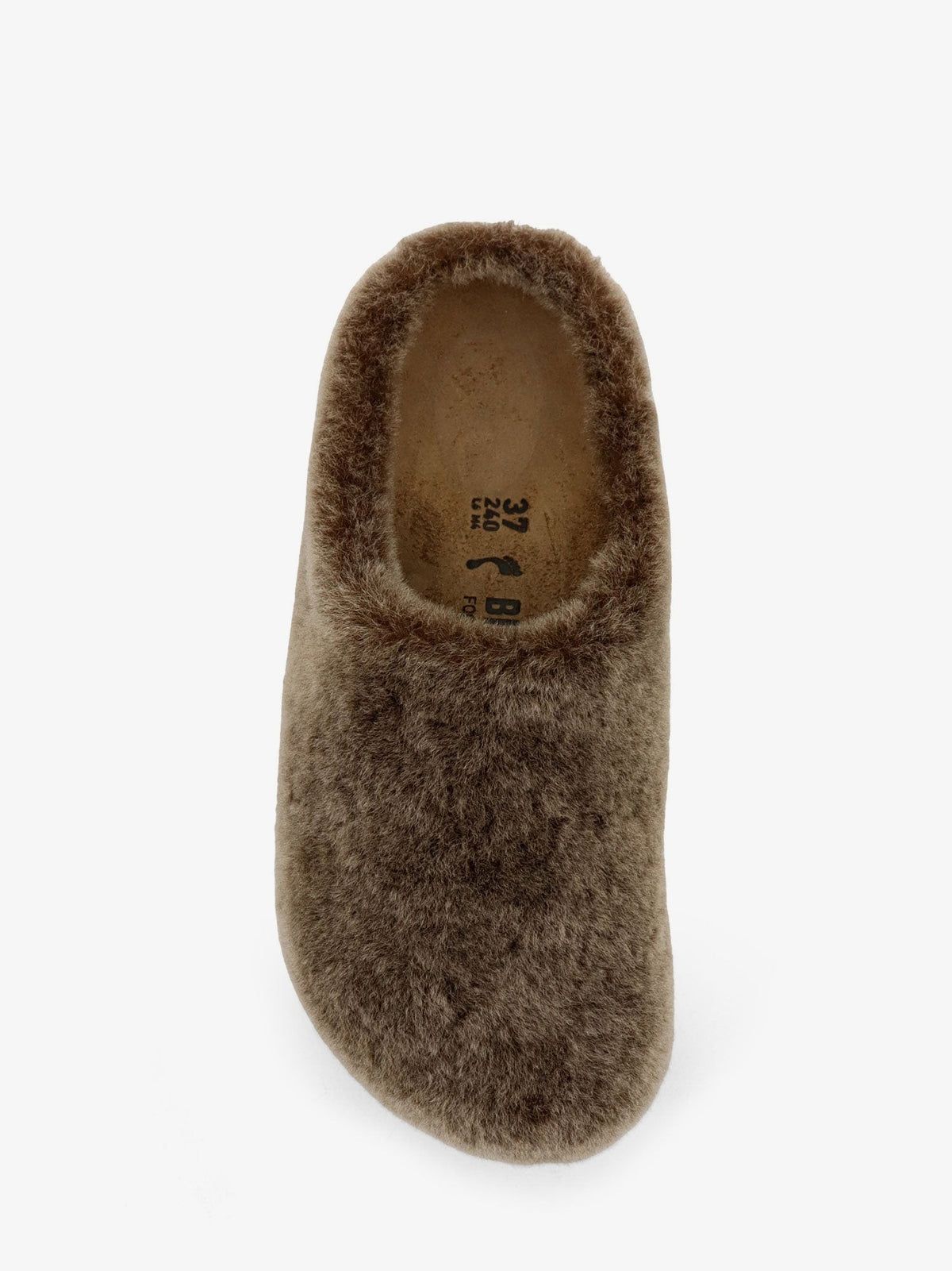 Birkenstock Amsterdam Wrapped Shearling Faux Fur Mules