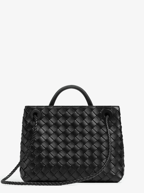 Bottega Veneta Andiamo Small leather crossbody bag with Intrecciato motif