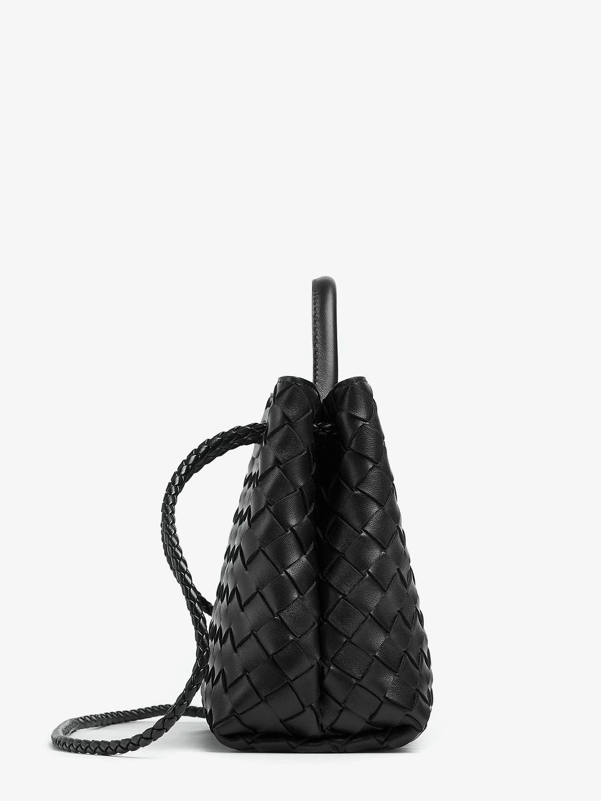 Bottega Veneta Andiamo Small leather crossbody bag with Intrecciato motif