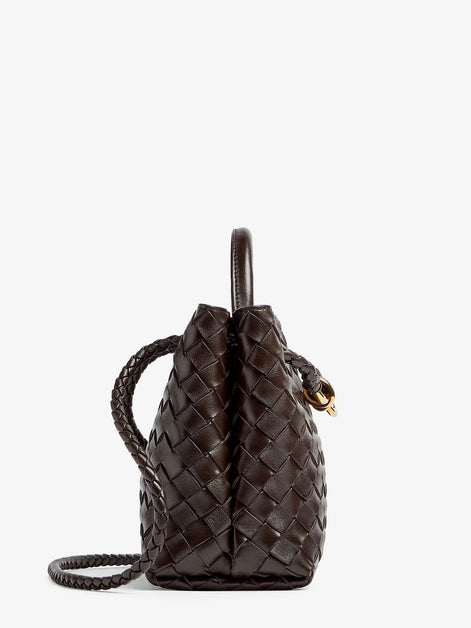 Bottega Veneta Andiamo Small leather crossbody bag with Intrecciato motif
