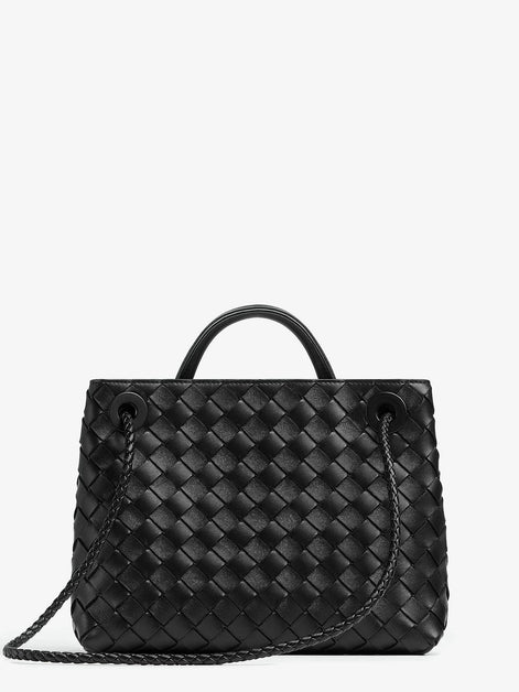 Bottega Veneta Andiamo Small leather crossbody bag with Intrecciato motif