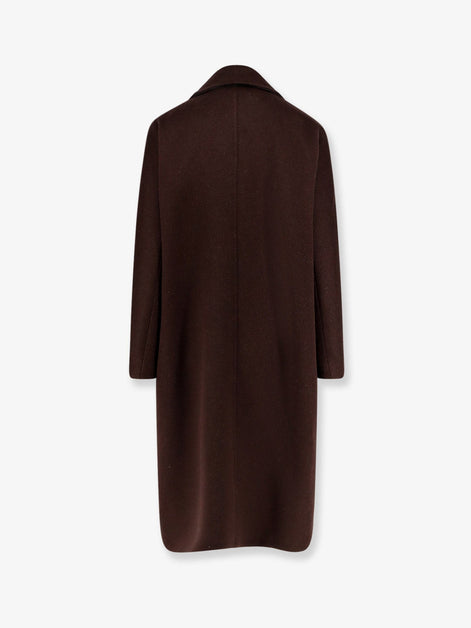 Angus cashmere and alpaca coat