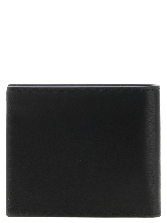 PRADA Antiqued leather wallet