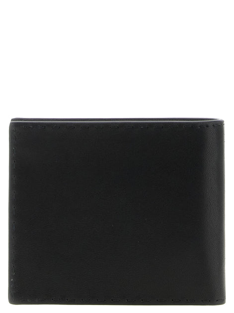 PRADA Antiqued leather wallet