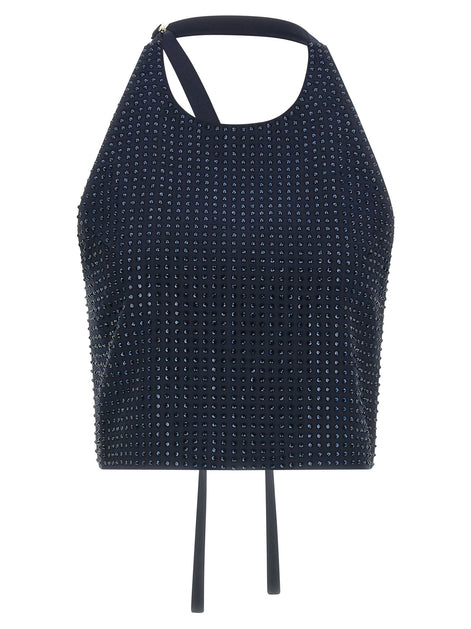 'Arbaia' rhinestone-dyed top