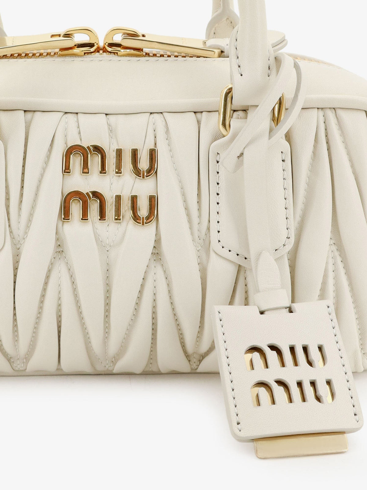 Miu Miu Arcadie quilted leather shoulder bag