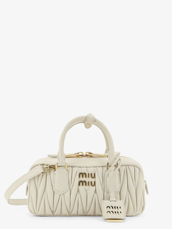 Arcadie quilted leather shoulder bag